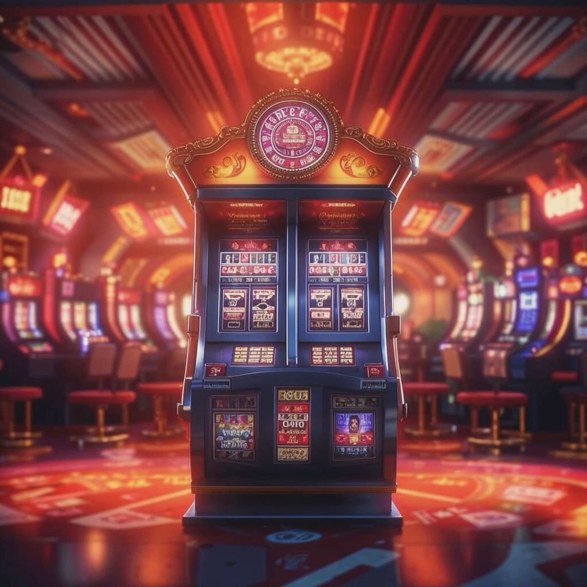 Live casino table with multiple game options